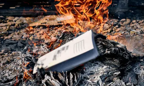 Probe ordered into burning of APPCB files