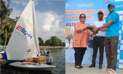 Hyderabad Sailing Week: Mohit, Shraddha & Sharma win all three race on Day 2