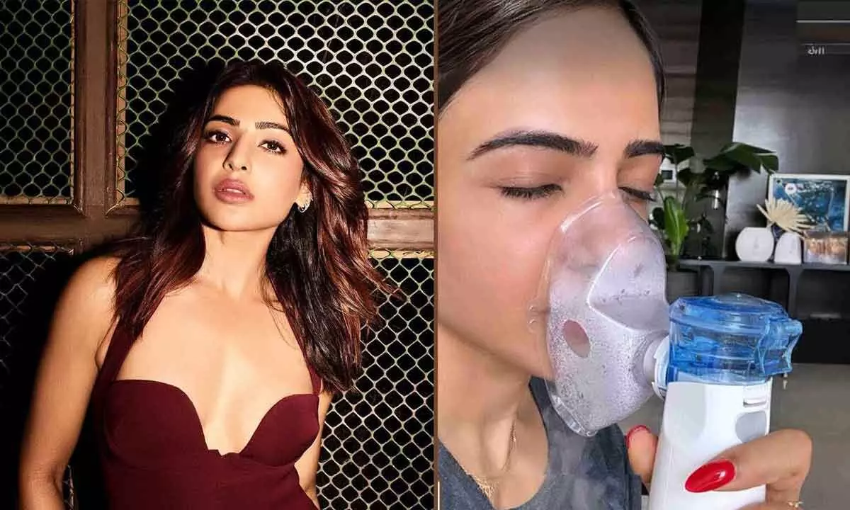 Samantha sparks controversy with hydrogen peroxide nebulisation advice