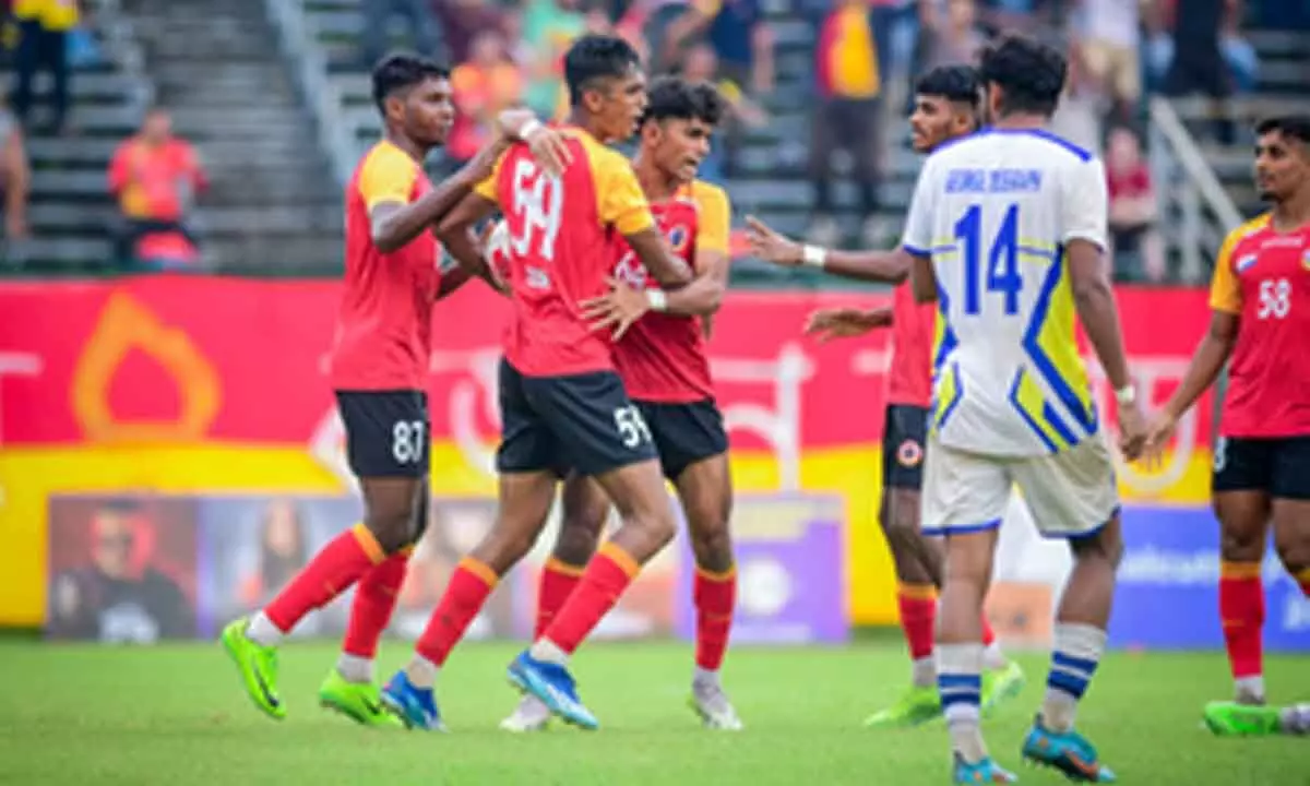 Calcutta Football League 2024: East Bengal FC defeat George Telegraph SC 3-1