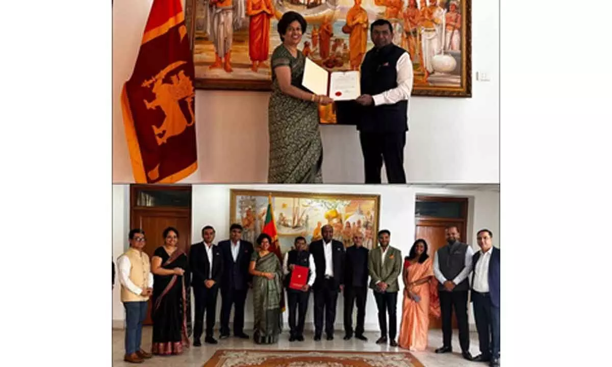 Rakesh Ramanlal Shah appointed Honorary Consul of Sri Lanka in Gujarat, receives Commission of Appointment