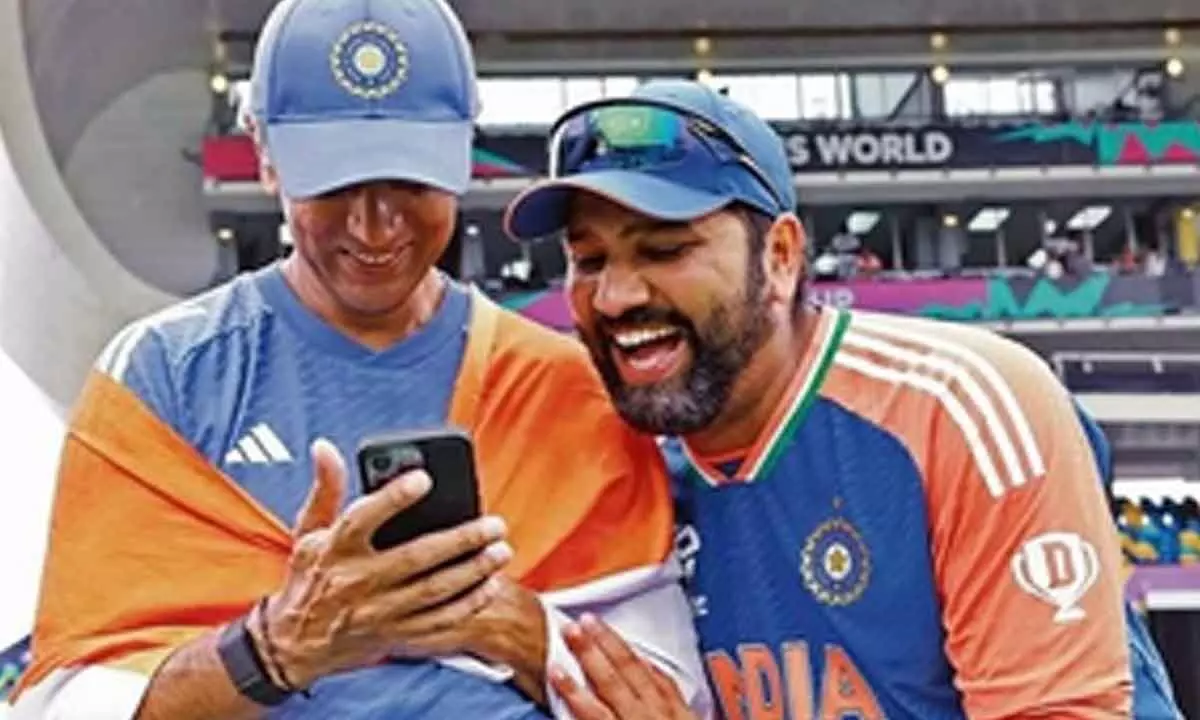 My confidant, my coach and my friend: Rohit pens special note for Dravid