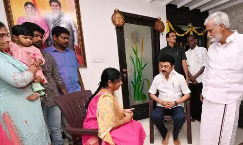 Tamil Nadu CM MK Stalin Visits Family Of Slain BSP Leader K Armstrong, Promises Justice