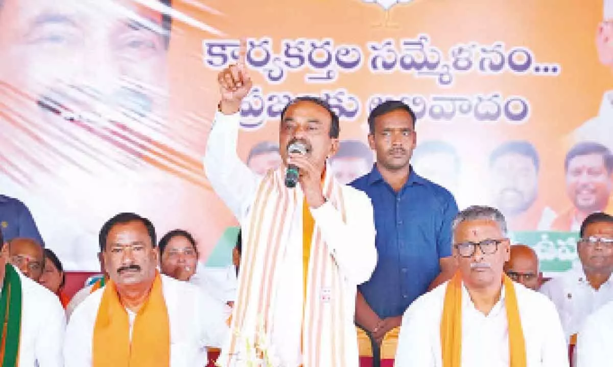 BJP stands solidly behind the unemployed: Eatala