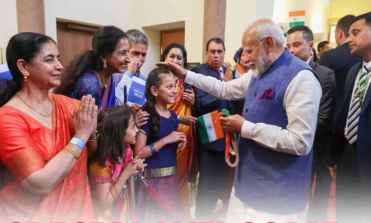 Prime Minister Narendra Modi Receives Enthusiastic Welcome In Austria