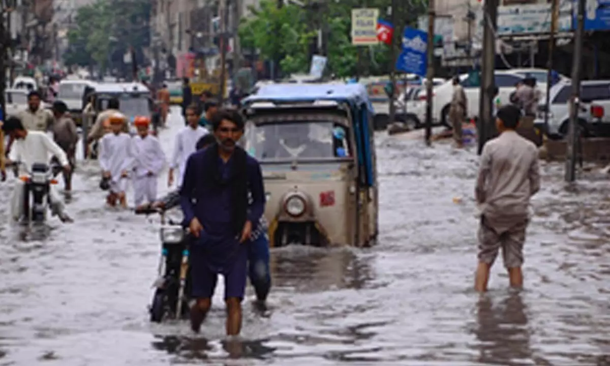Urban flooding alert issued for Pakistan amid monsoon rains