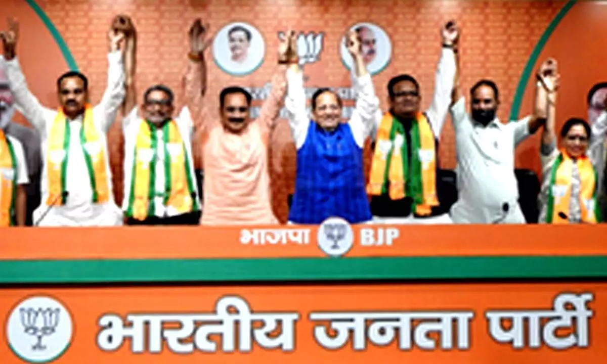Former minister Raaj Kumar Anand, ex-AAP MLAs join BJP; slam CM Kejriwal