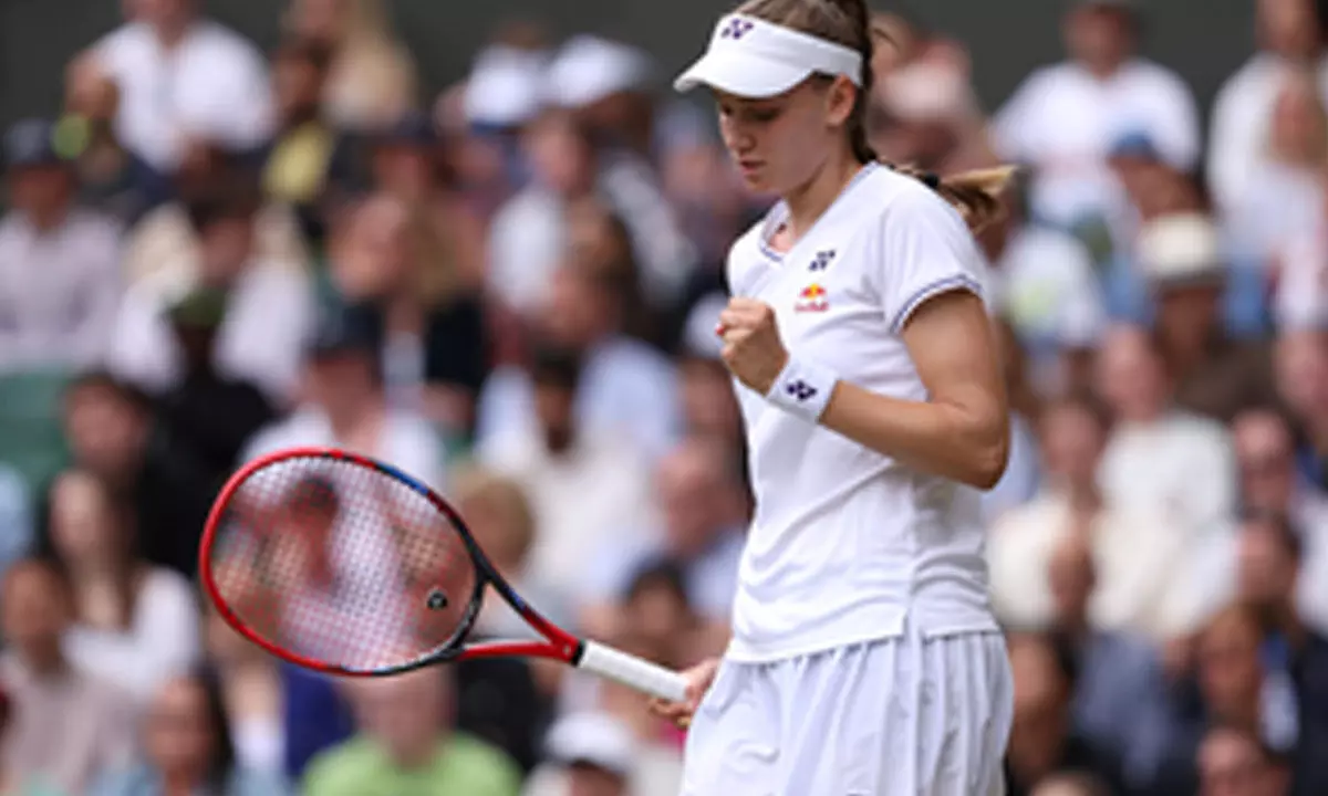 Wimbledon 2024: Rybakina cruises past Svitolina into semifinals; Krejcikova halts Ostapenkos run