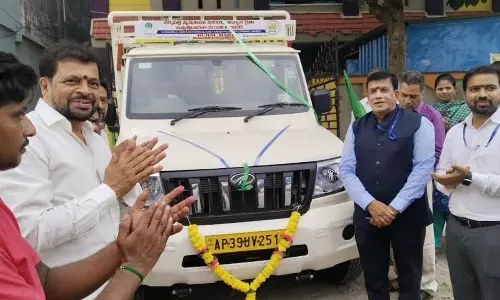 A mobile mart van recently launched for FPOs to meet their marketing needs.