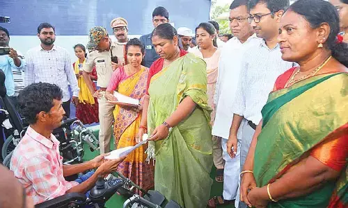 Rural devpt Minister urges people to support disabled