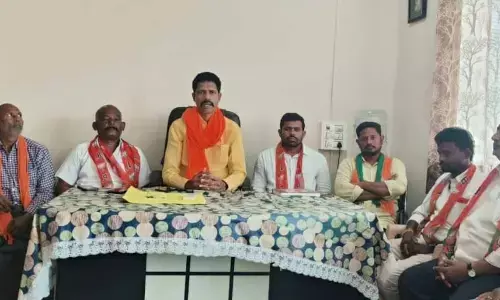 Congress and BRS boasting the Ieeja people: BJP district president Rama Chandra Reddy