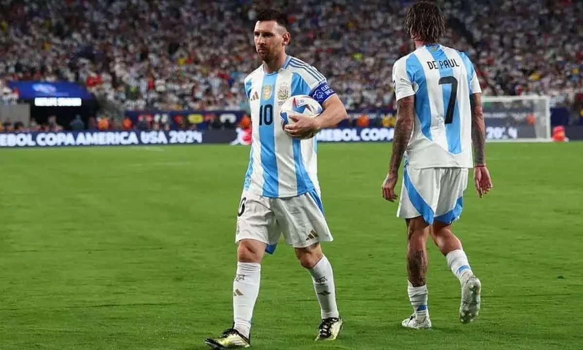 Copa America: Messi drops retirement hint after Argentina reach final