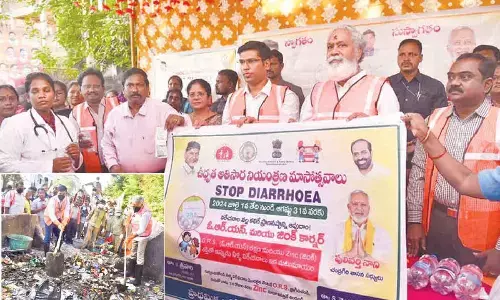 Special sanitation drive held to promote cleanliness, personal hygiene