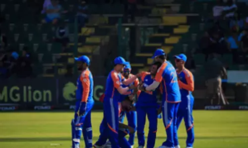 Avesh, Washington, Gill, and Rinku in awe of Ravi Bishnoi’s spectacular catch in third T20I