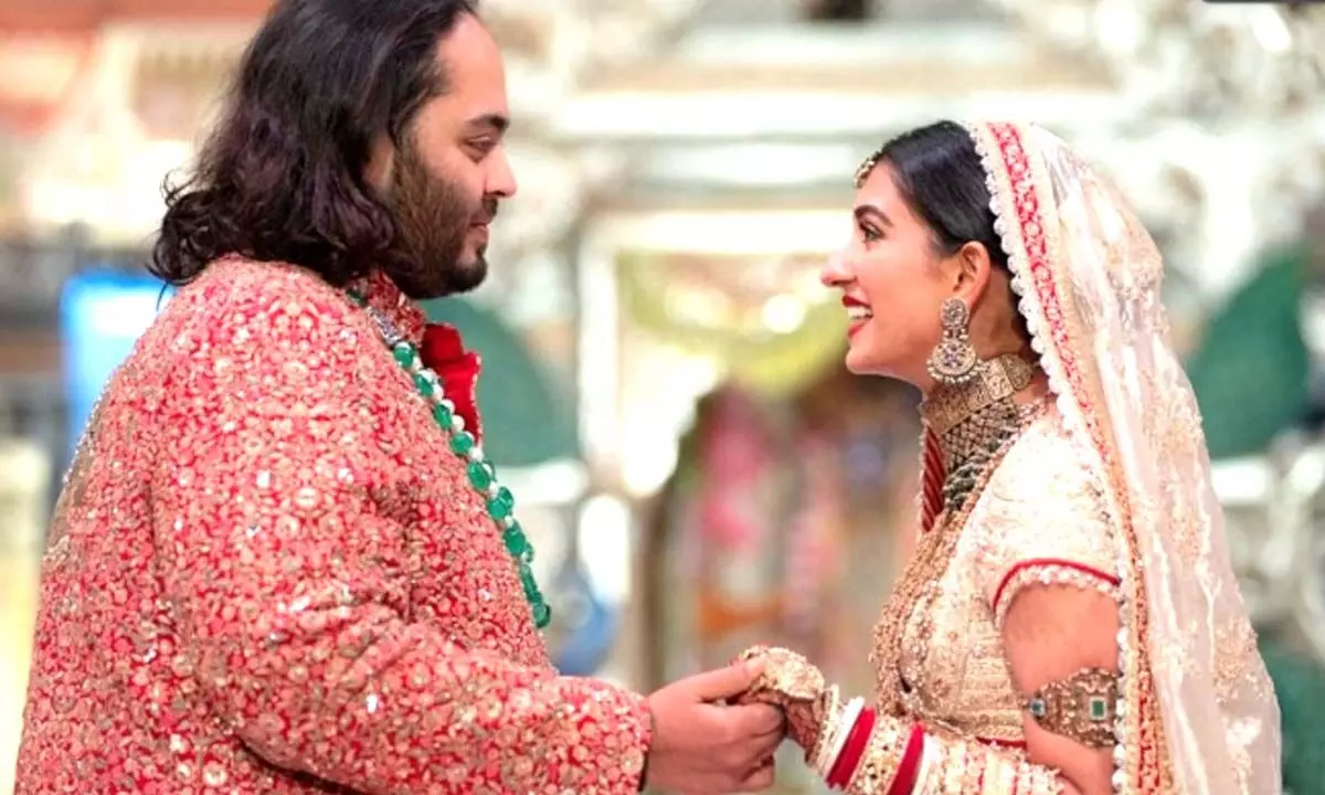 Anant Ambani and Radhika Merchant Wedding photos