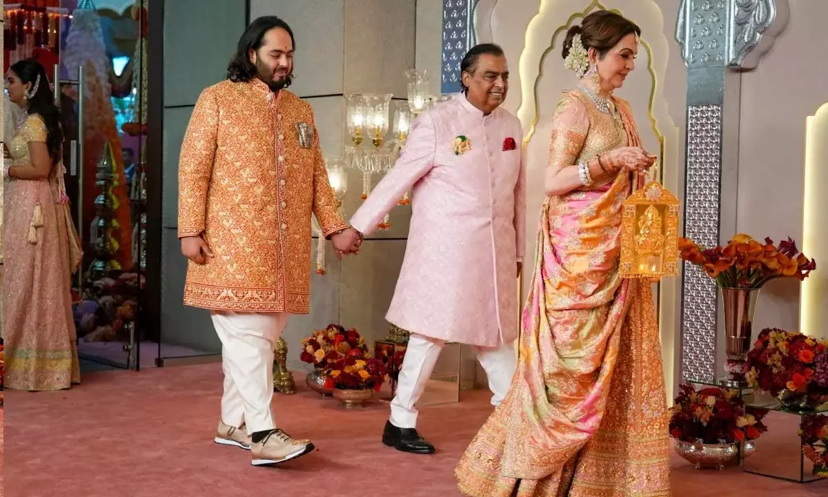 Anant Ambani and Radhika Merchant Wedding photos