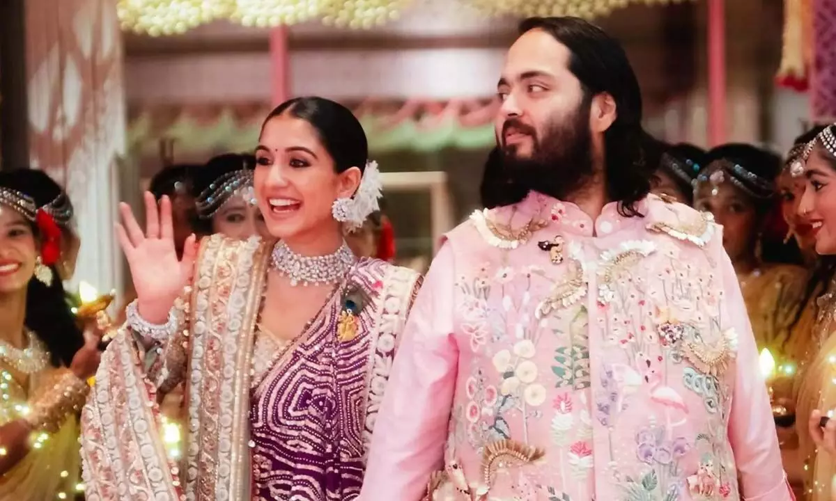 Anant Ambani and Radhika Merchant Wedding photos