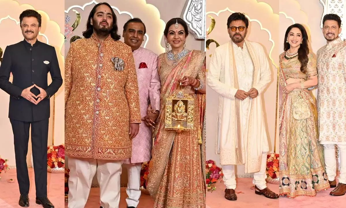 Anant Ambani and Radhika Merchant Wedding photos