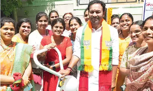 Cong going BRS way in pushing State into debt trap: Kishan Reddy