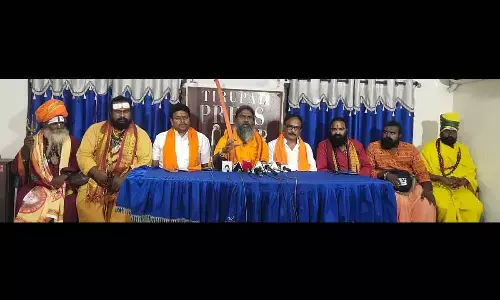Sadhu Parishad urges TTD to take over private mutts at Tirumala