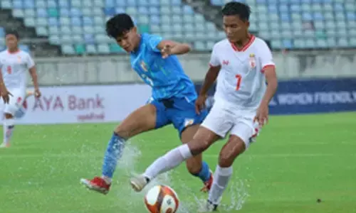 International Friendly: Pyari Xaxa finds the back of the net again as Blue Tigresses hold Myanmar to a 1-1 draw