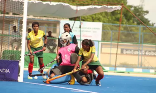 Jr Women, Men South Zone Hockey: Karnataka, A.P, T.N win league matches on Day 3