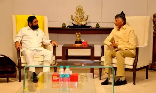 Maharashtra, Andhra Pradesh CMs discuss cooperation for progress of states
