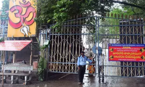 Durga temple ghat road closed