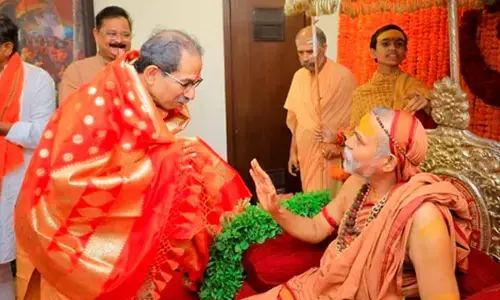 Shankaracharya Avimukteshwarananda Supports Uddhav Thackerays Return As Maharashtra Chief Minister