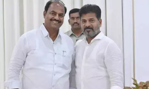 MLA Bandla met CM Revanth to emphasize about the development of irrigation schemes