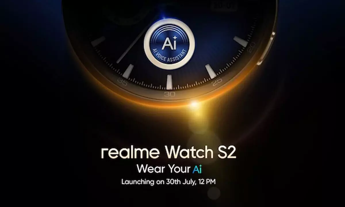 Realme Watch S2 with ChatGPT-Powered AI Assistant India Launch on July 30