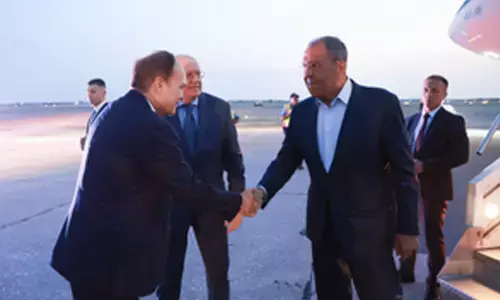 Russian Foreign Minister arrives in New York, to chair UNSC meetings