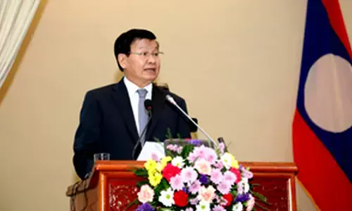 Laos president calls for urgent action to address economic woes