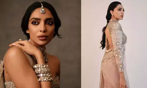 Sobhita Dhulipala stuns in cream lehenga Sobhita Dhulipala stuns in cream lehenga