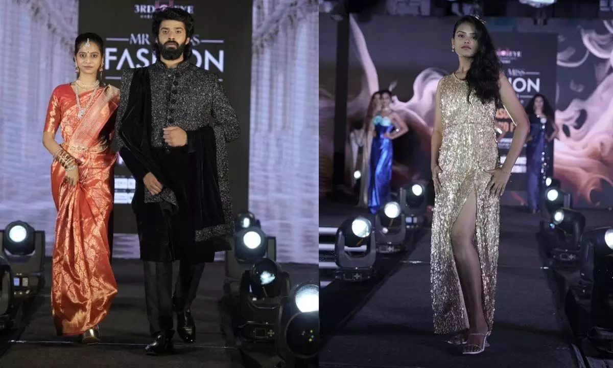 Abbu Sai Prakash Reddy and Yesheswini were crowned as Mr & Miss Fashion Gala 2024