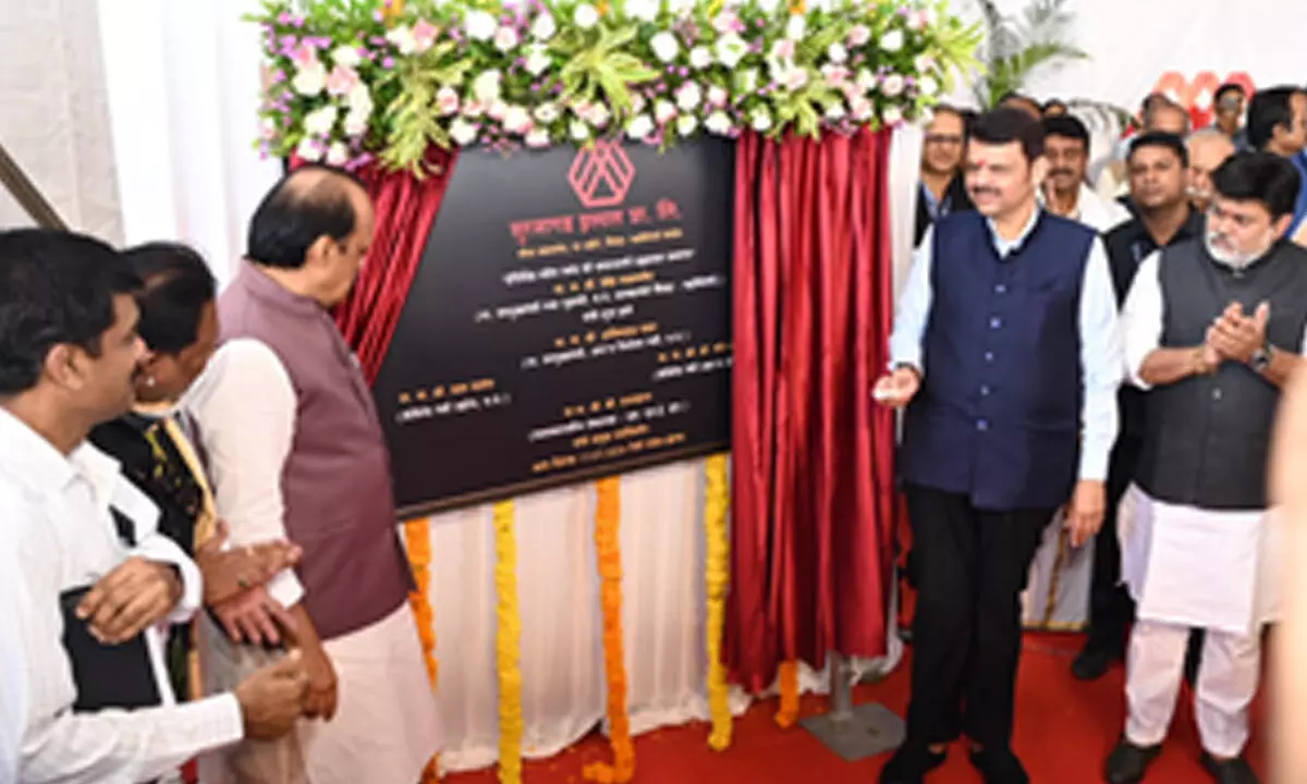 Integrated steel plant: Fadnavis, Ajit Pawar lay foundation for project in Naxal-hit Gadchiroli