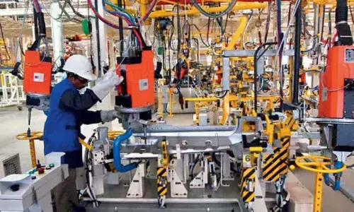 Uptick in Indian mfg sector