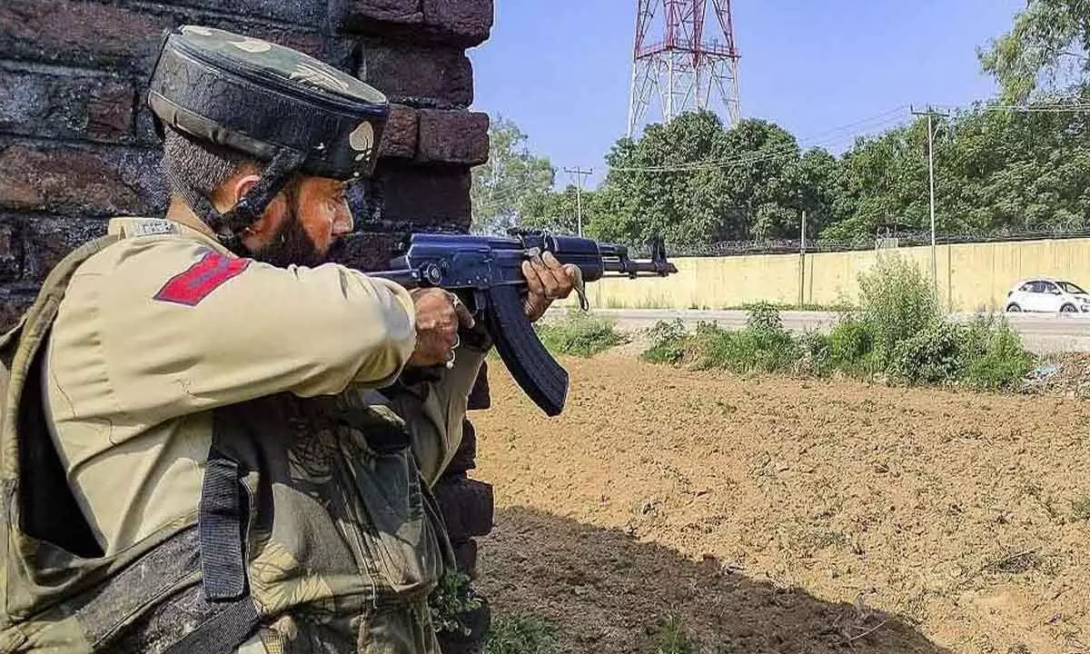 Security forces, terrorists exchange fire in Doda