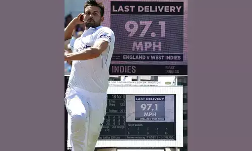 ENG vs WI: Mark Wood bowls fastest Test over by England pacer at home, clocks 156.26 kmph speed