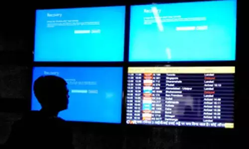 Worldwide tech outage ground flights, disrupts online services