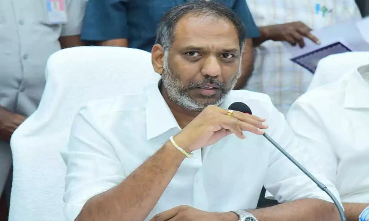 AP power minister Gottipati Ravi Kumar alerts electricity dept. officials over rains