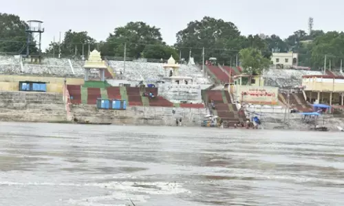 Godavari river rises at Bhadrachalam, water level reaches 31.50