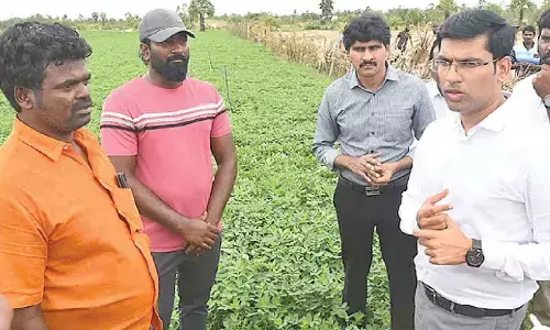 Collector focuses on land acquisition struggles of farmers