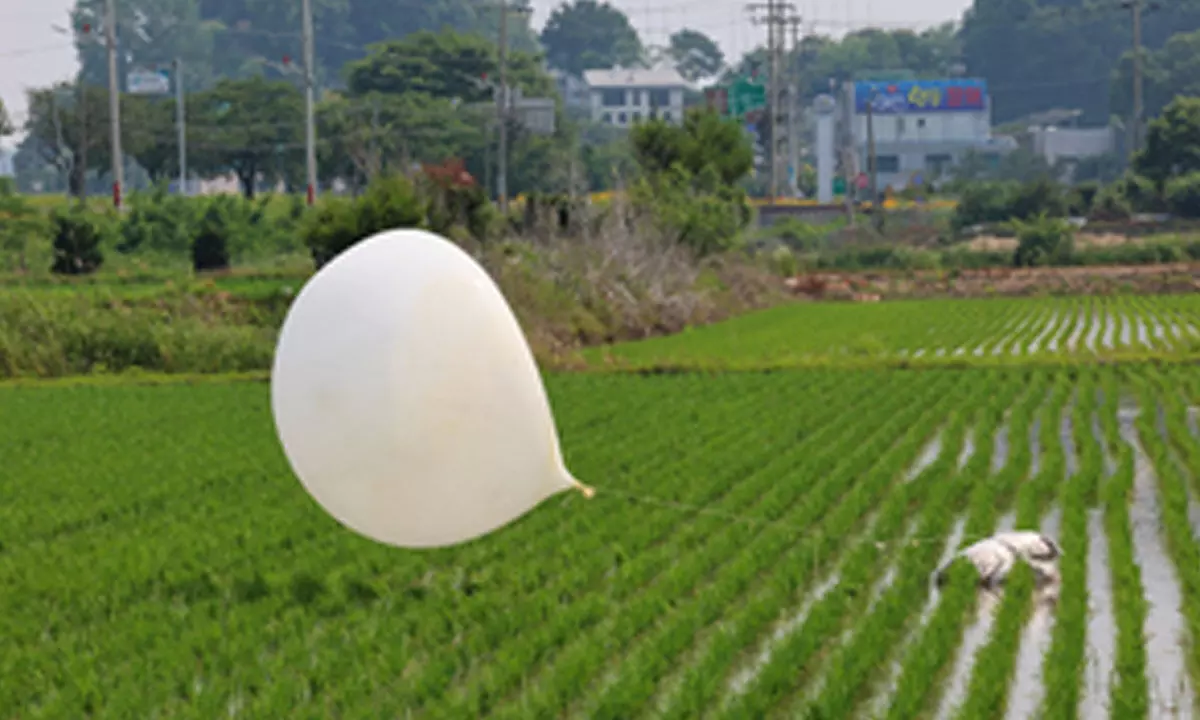 South Korea blares propaganda broadcasts for 4th day; North Korea sends trash-carrying balloons