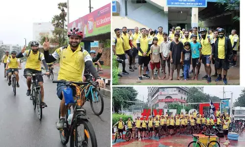 Visakhapatnam: Cycling expedition to celebrate golden jubilee