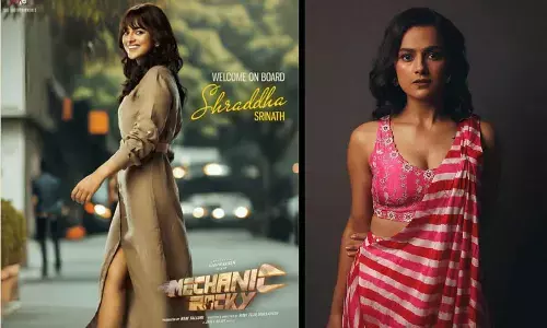 Vishwak Sen’s ‘Mechanic Rocky’ team welcomes Shraddha Srinath on board
