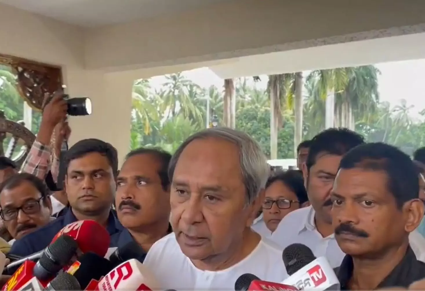 Law and order seems to have collapsed, says Naveen