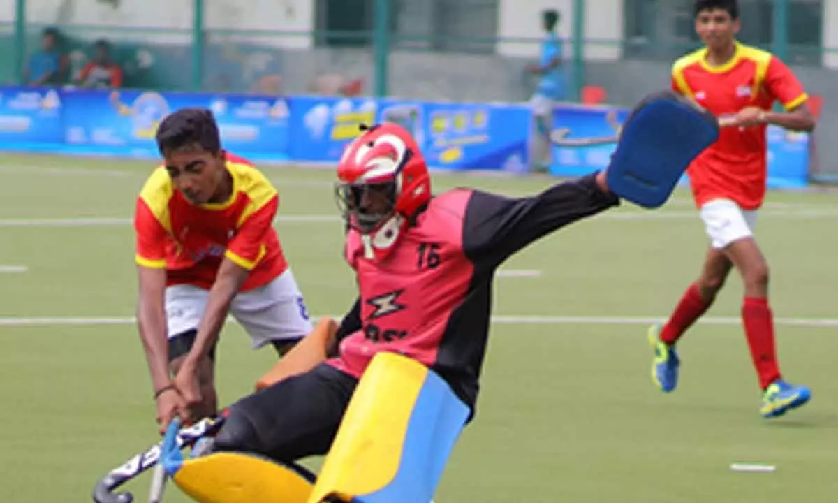 Sub-jr Mens South Zone Hockey: Andhra Pradesh, Karnataka play thrilling tie