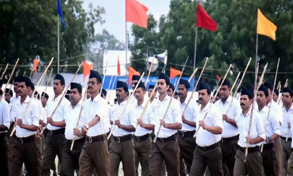 BJP, Oppn spar over govt staff participating in Sangh activities