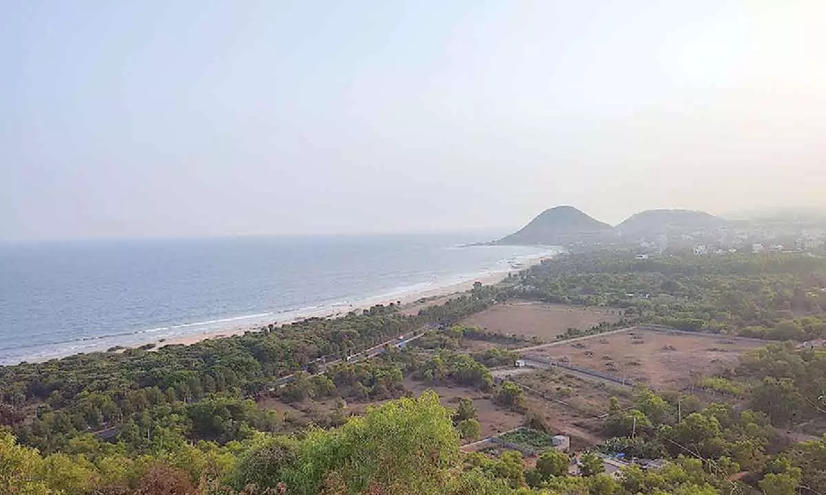 A view of Visakhapatnam